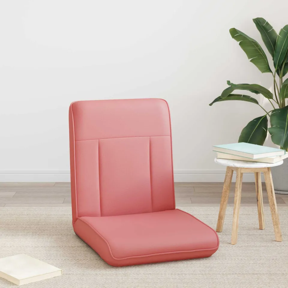 vidaXL Verstelbare vlo stoelen Roze Kunstleer, foto 3
