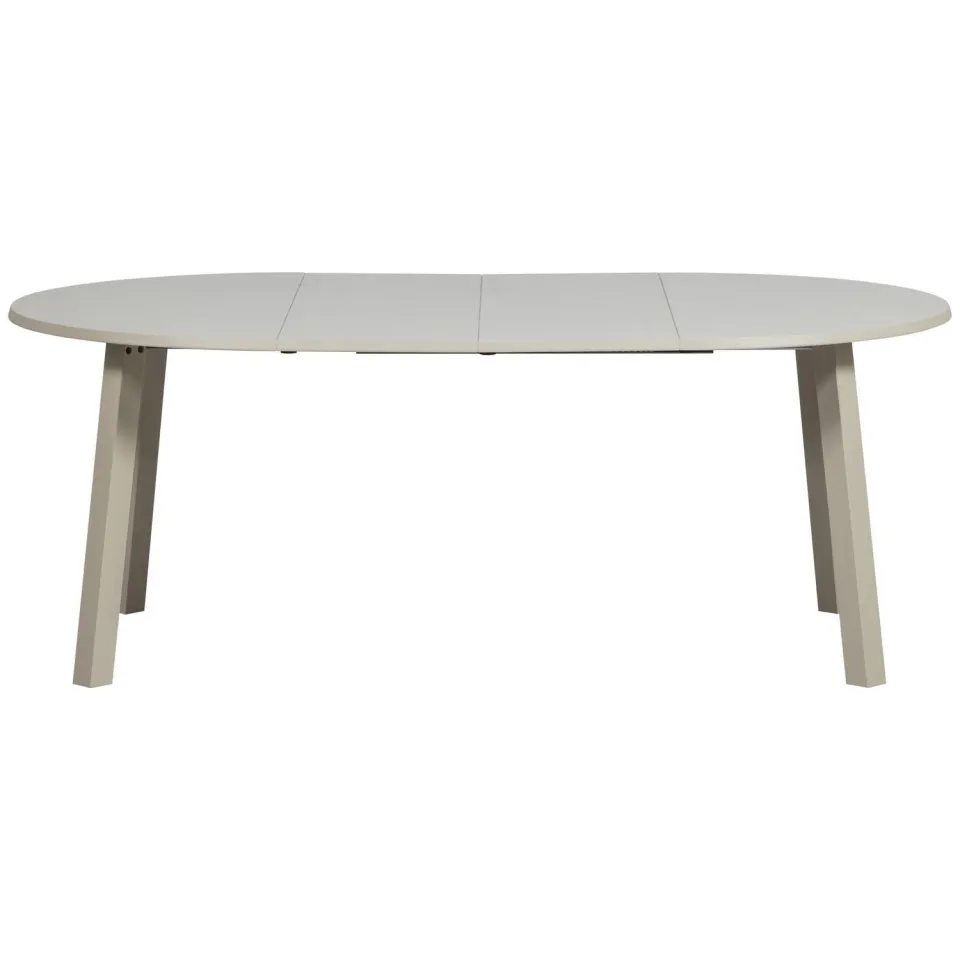 WOOOD Janne Uitschuifbare Eettafel Rond 120Ø cm - Eiken - Dakargrau, foto 2