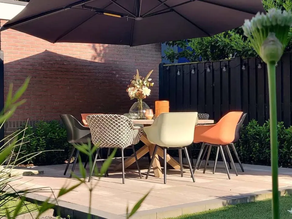 Hartman tuinmeubelen Hartman Sophie Studio dining tuinstoel groen, foto 5