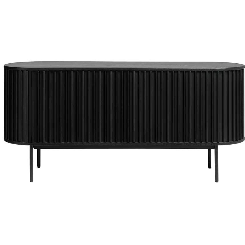 Olivine Redmer houten sideboard zwart eiken - 160 x 45 cm, foto 3