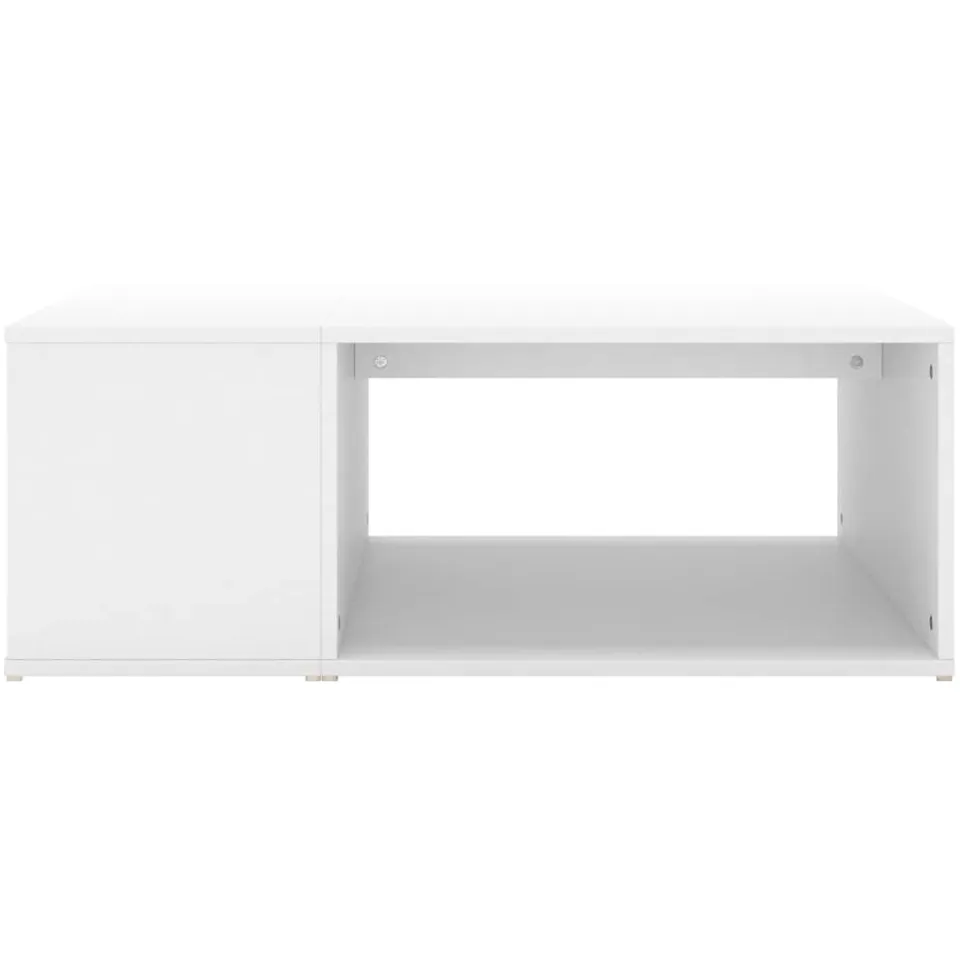 vidaXL Salontafel 90x67x33 cm bewerkt hout wit, foto 3