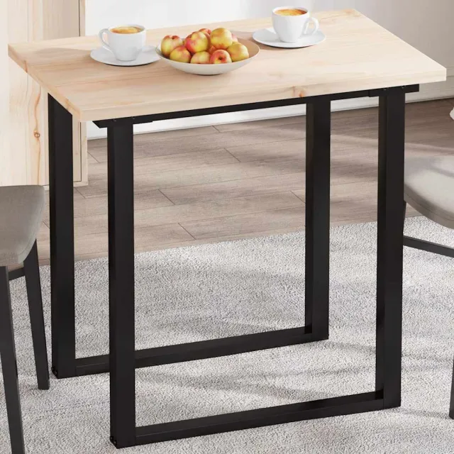 vidaXL Tafelblad rechthoekig 80x50x2,5 cm massief grenenhout Bruin