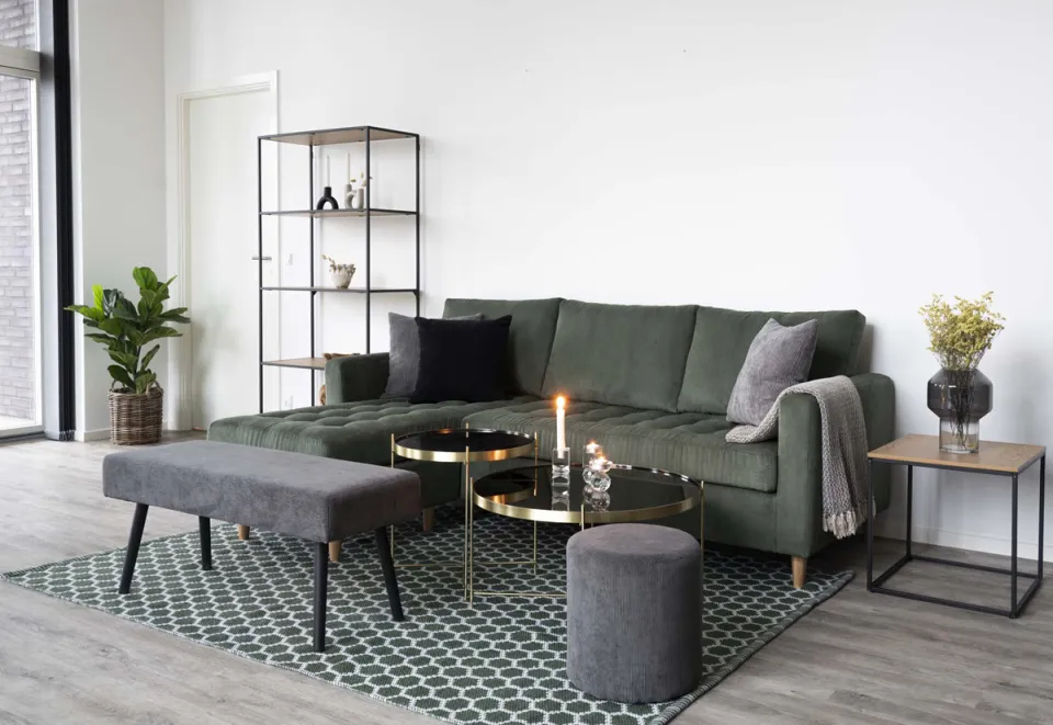 Artichok Liliana ronde salontafel brons - Ø 70 cm koper, foto 4