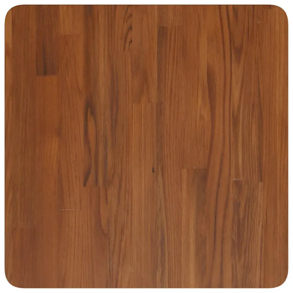 vidaXL Tafelblad vierkant 50x50x4cm behandeld eiken donkerbruin, foto 4