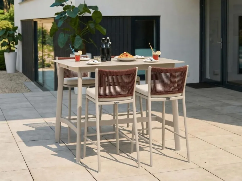 Manifesto Furniture Manifesto Idro/Savio 150cm barset 5-delig taupe, foto 5