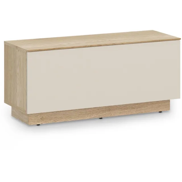 IDIMEX Lowboard XALA 80 cm – Cremona-eik/kasjmier beige