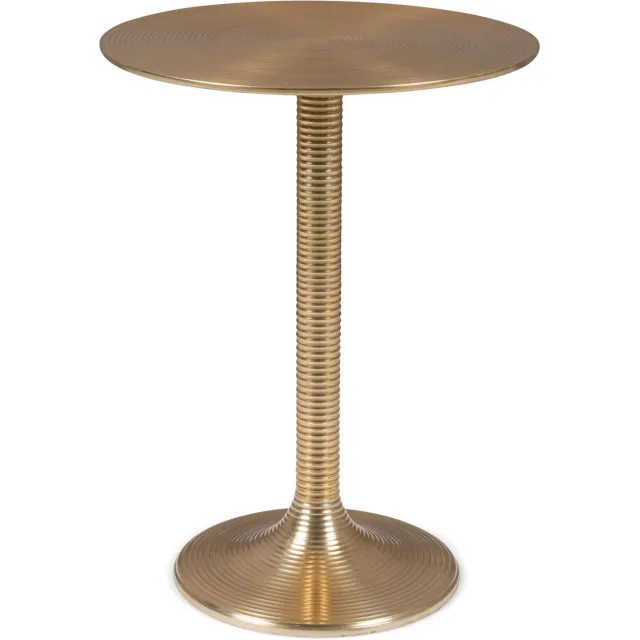 Bold Monkey Hypnotising Round bijzettafel goud