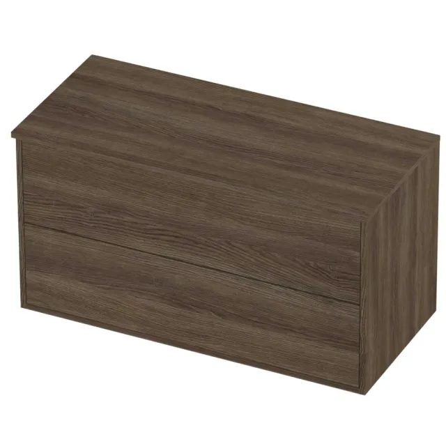 Proline Deck Badmeubelset Voor Grepen Symmetrisch Kader 100x46x54 cm Vital Oak Eiken