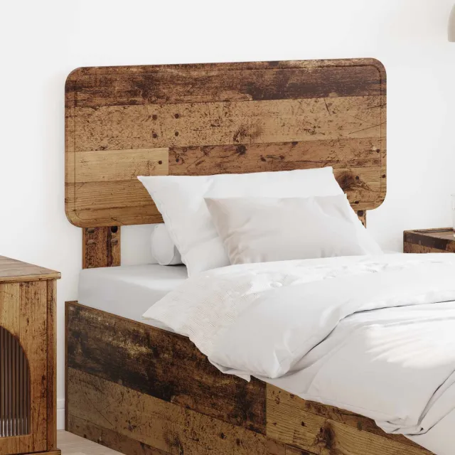 vidaXL Hoofdbord Oud Hout Bewerkt hout Bruin