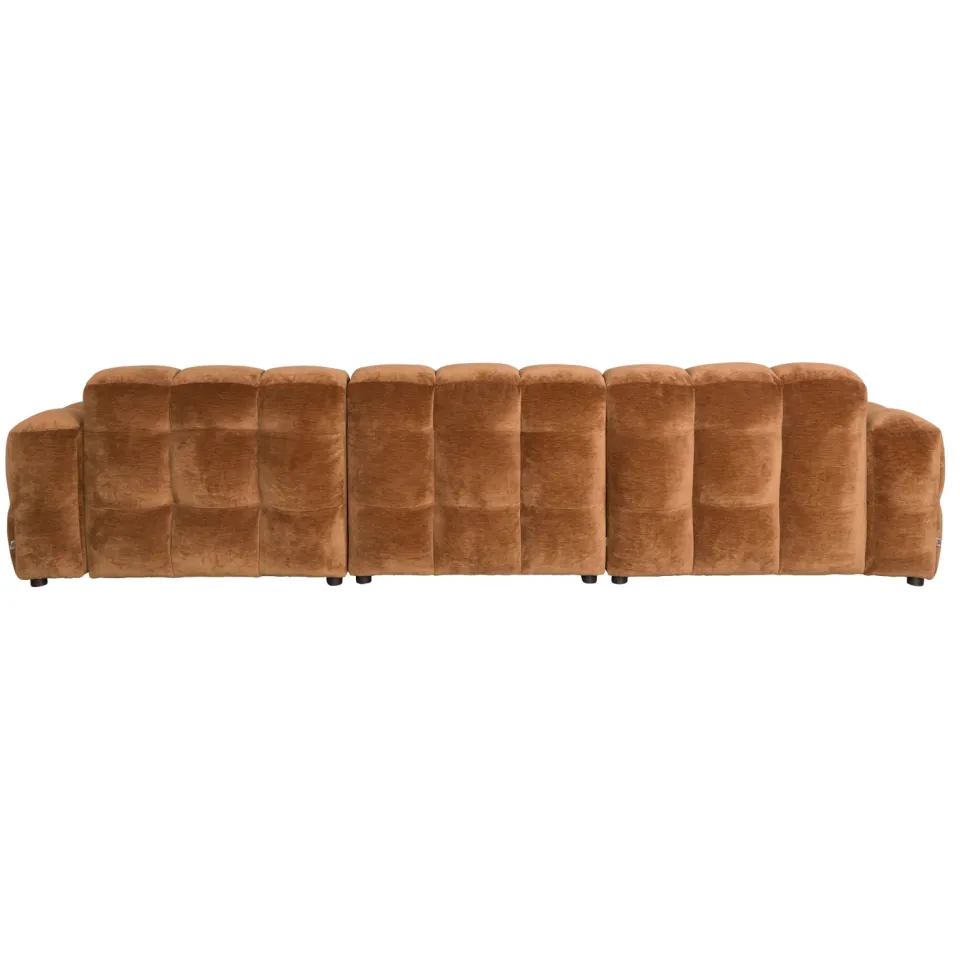Dutchbone Hackman modulaire bank bruin, foto 2