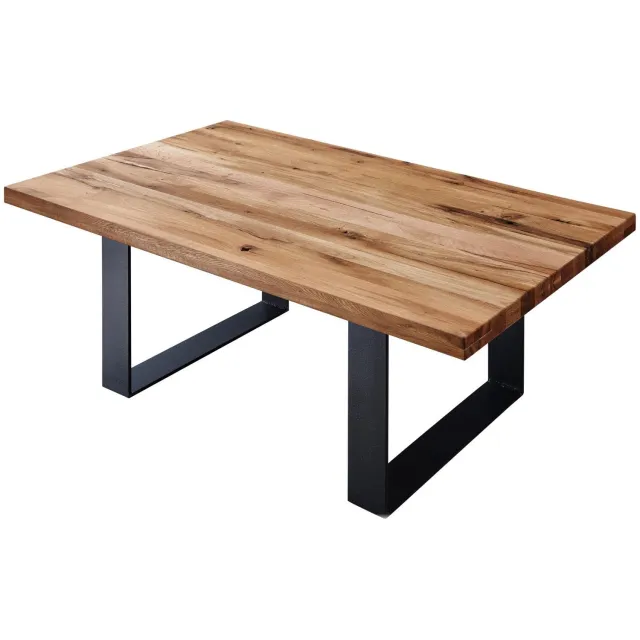 MASSIVMOEBEL24 .DE salontafel blank massief hout gedemonteerd MONTREUX #116