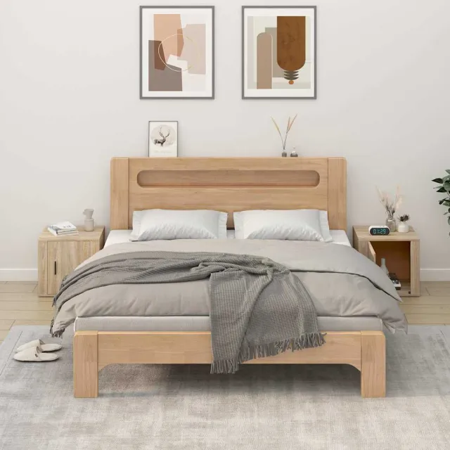 vidaXL Nachtkastjes 2 st 50x39x47 cm sonoma eikenkleurig Bruin