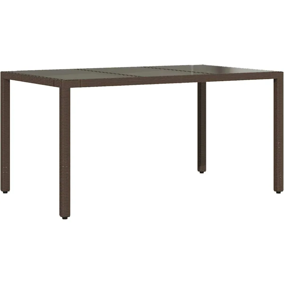 vidaXL 7-delige Bistroset met kussens poly rattan bruin, foto 4