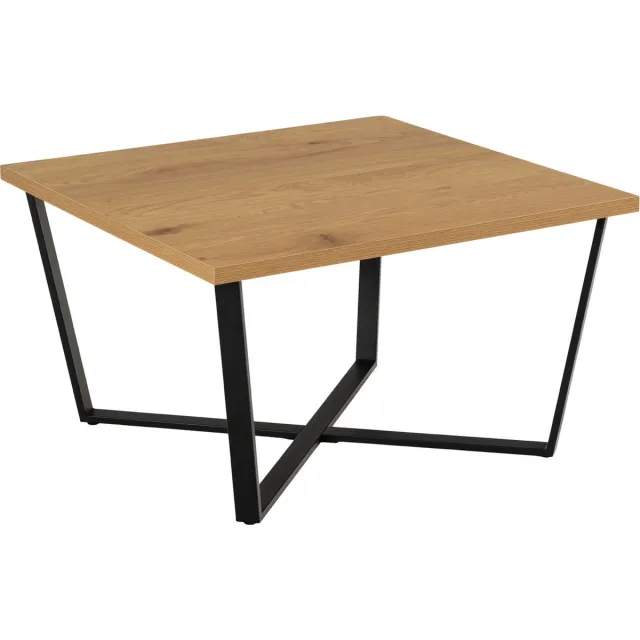 Actona Ambly salontafel naturel, zwart. natuur