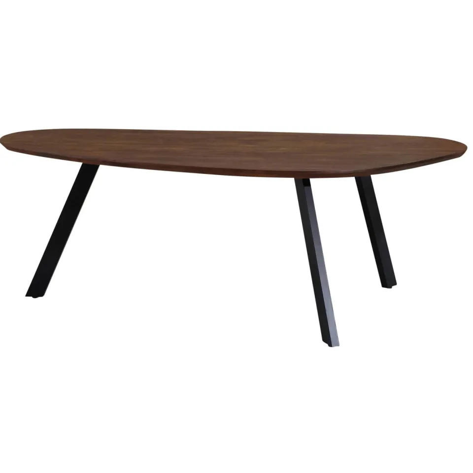 NOUS Living eetkamertafel Arya Walnoot