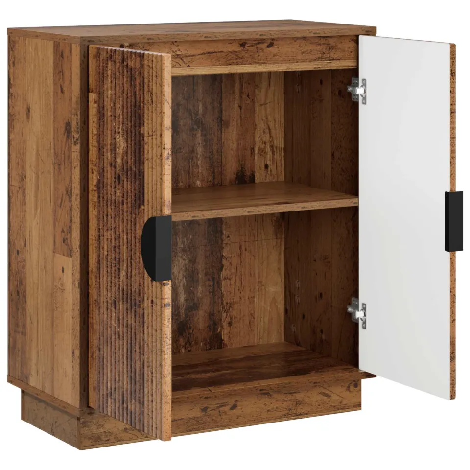 vidaXL Dressoir VENRAY Oud hout 66 x 33 x 77,5 cm Bewerkt hout Bruin