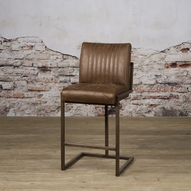 sidd Ferro barstool - Savannah dark brown 1078-03 bruin