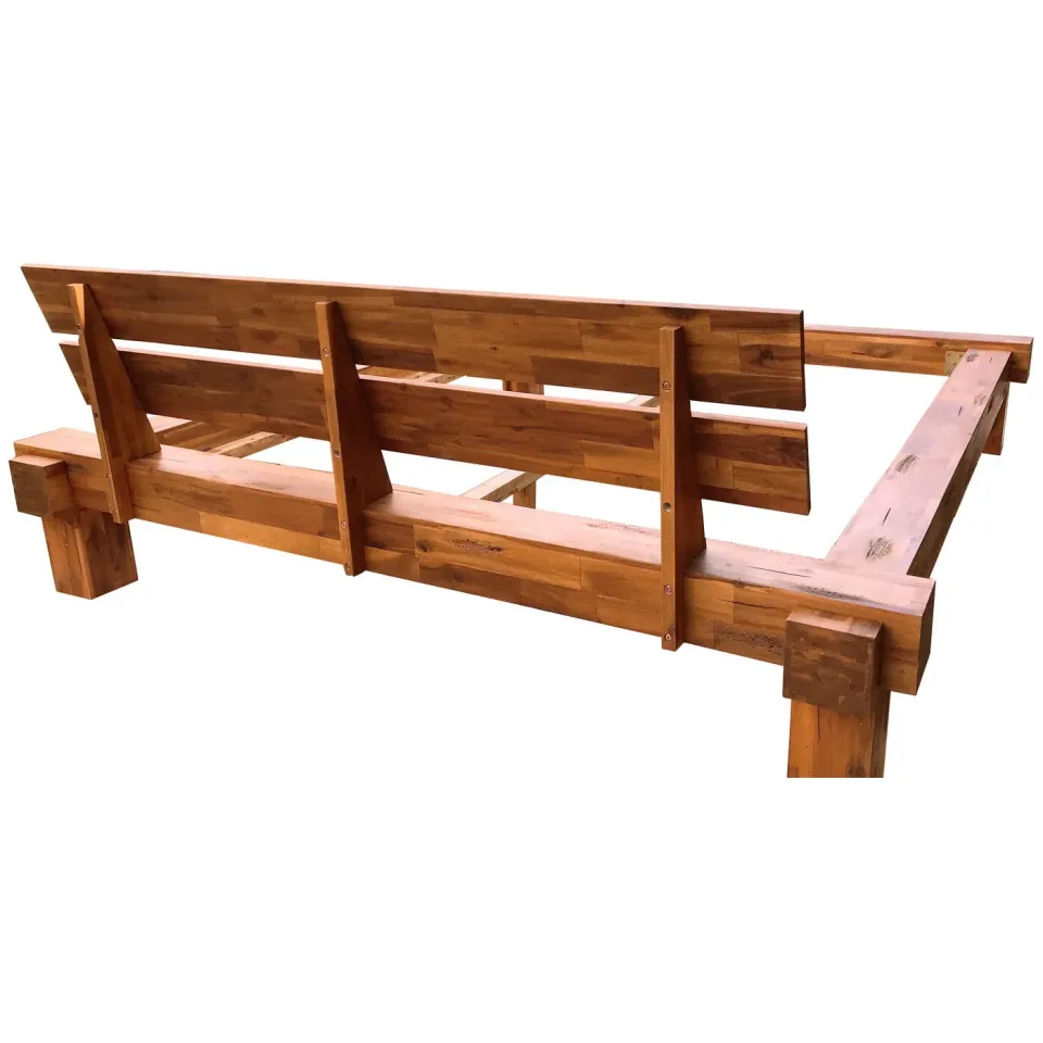 bed Hope acaciahout bruin, foto 2