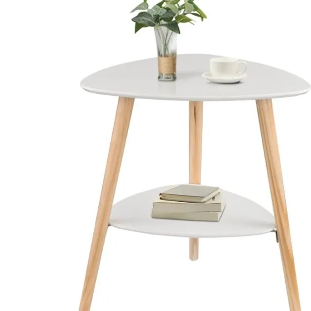LooMar Luxe Nachtkastje - Bijzetkast - voor Slaapkamer Wit