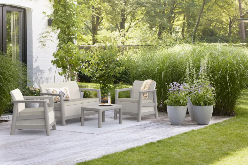 Keter loungeset Scandi Linea grijs, foto 2