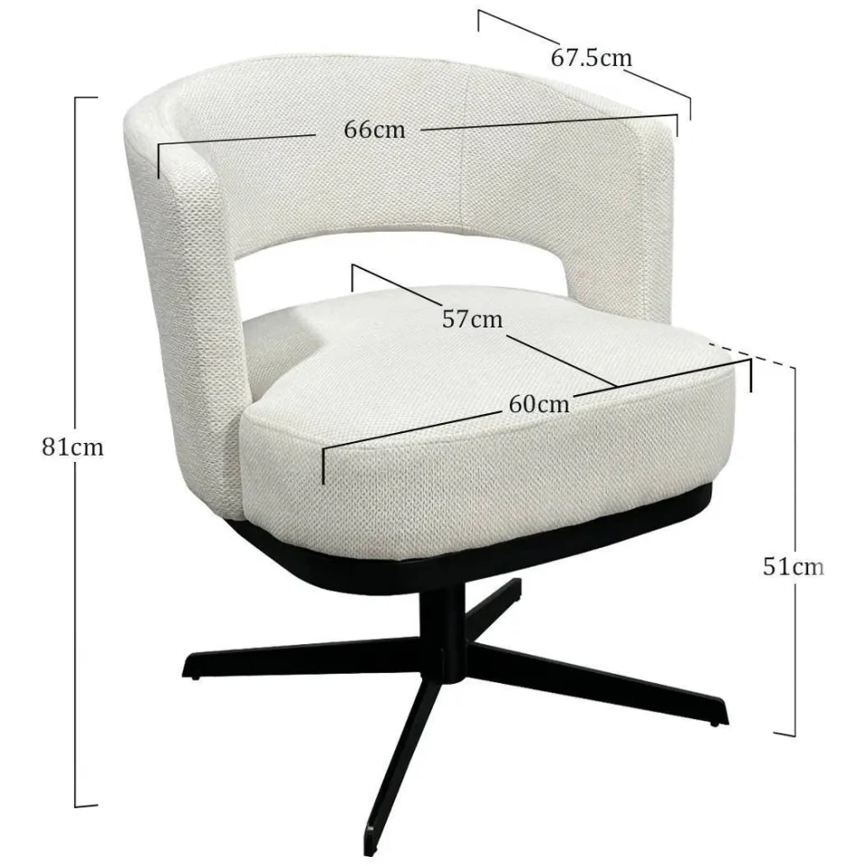 Giga Meubel Louis eetkamerstoel beige, foto 5
