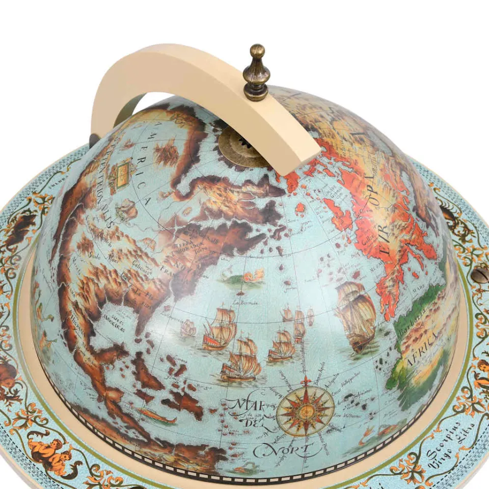 vidaXL Globebar eucalyptushout blauw, foto 4