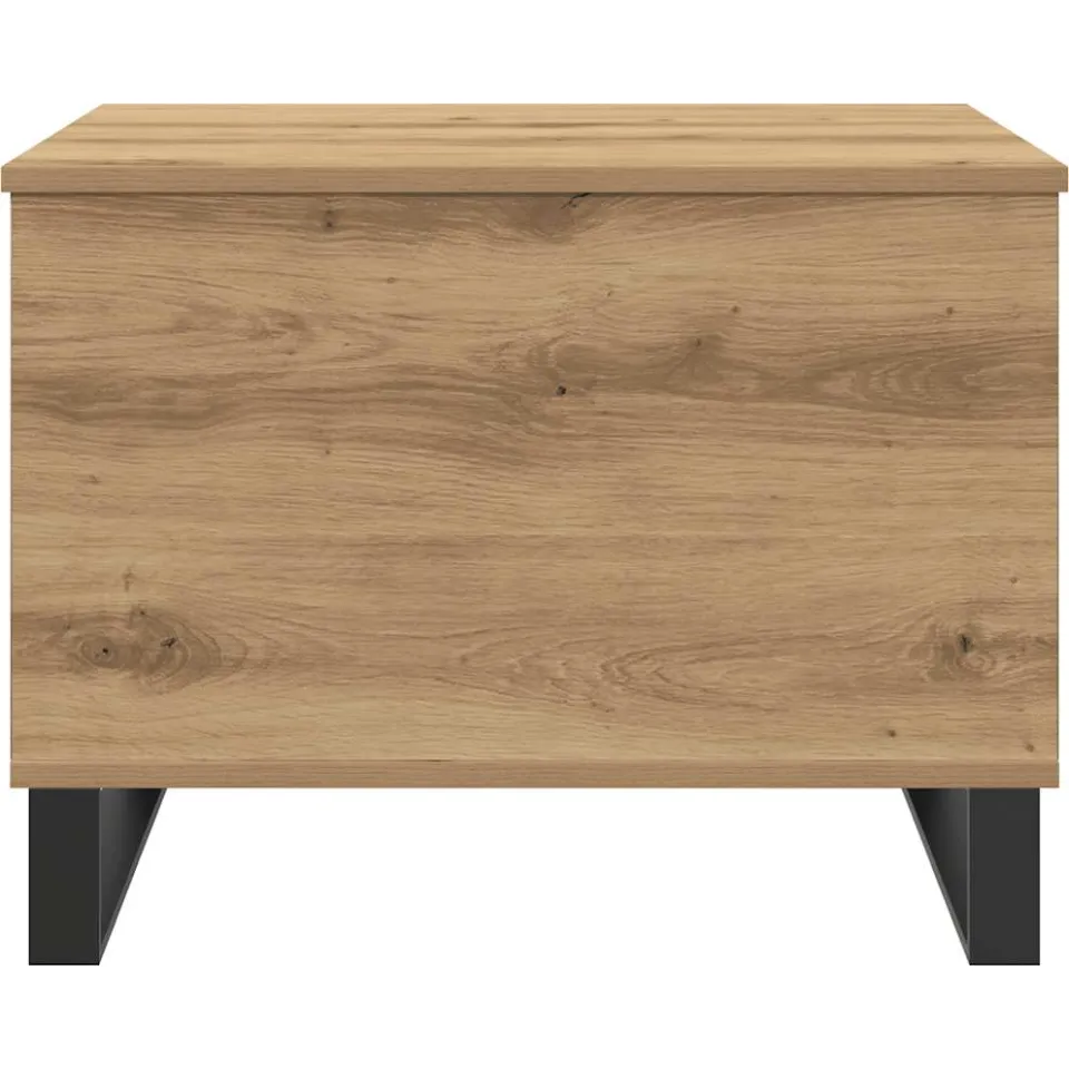 vidaXL Salontafel 60x44,5x45 cm bewerkt hout artisanaal eikenkleurig, foto 5