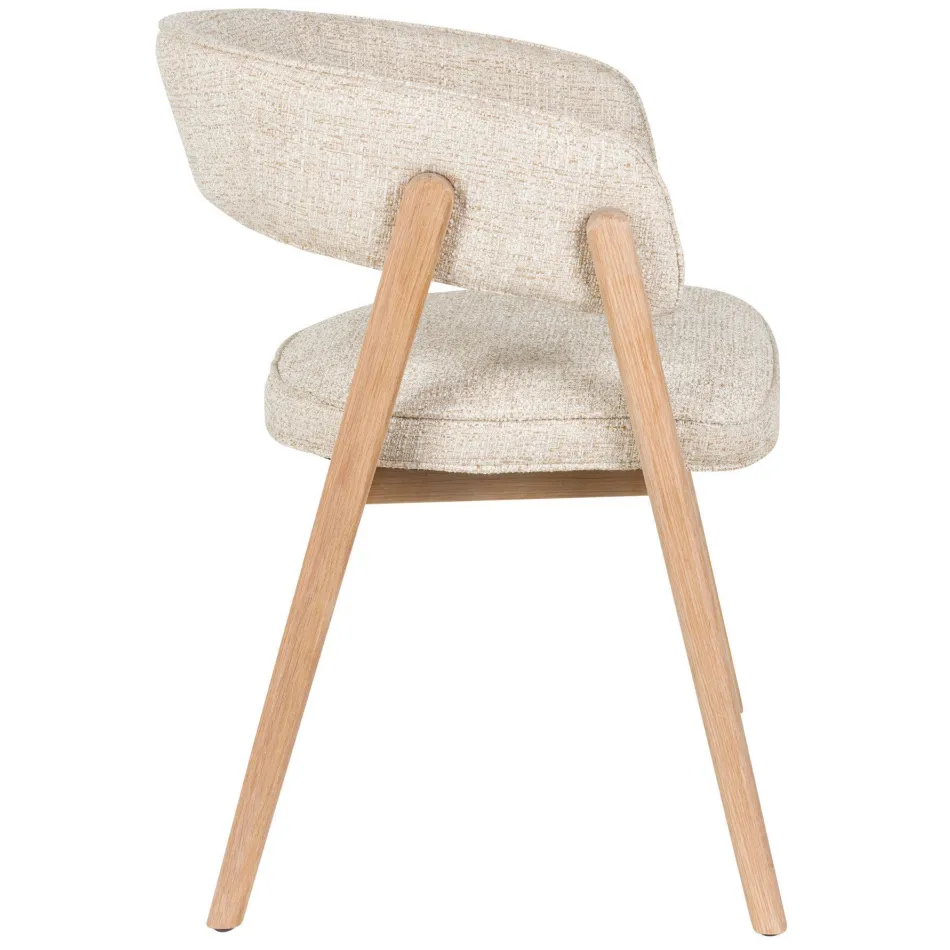 Zuiver Bright eetkamerstoel beige, foto 2