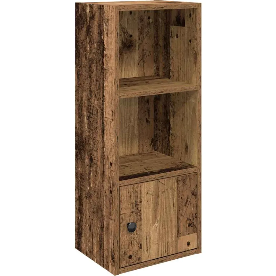 vidaXL Boekenkast 31x24x77 cm bewerkt hout oud houtkleurig bruin, foto 3