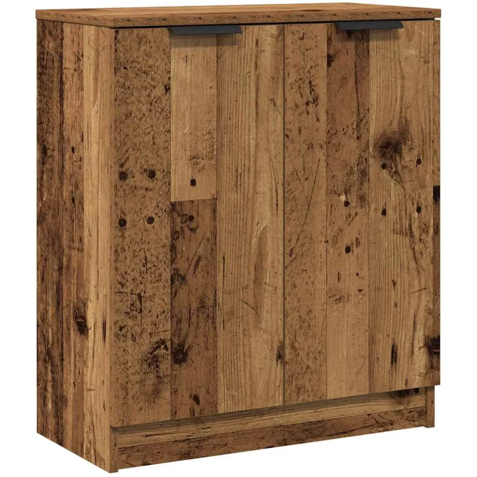 vidaXL Dressoirs 3 st 60x30x70 cm bewerkt hout oud houtkleurig bruin, foto 4