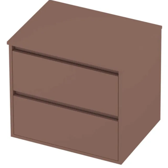 Proline Deck Badmeubelset Greeploos Symmetrisch Kader 60x46x54 cm Beauty Blush Rosé Goud