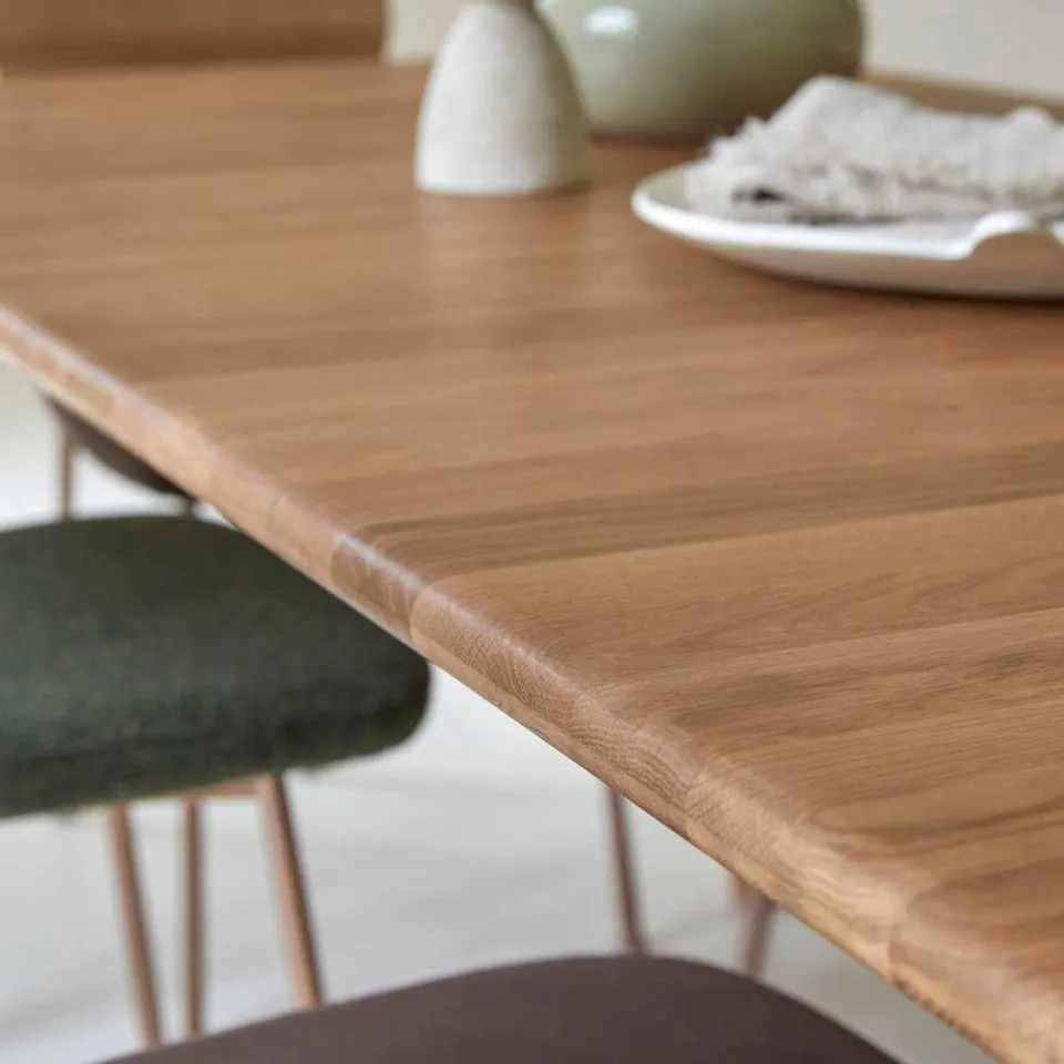 Tikamoon Clara uitschuifbare tuintafel naturel, foto 4