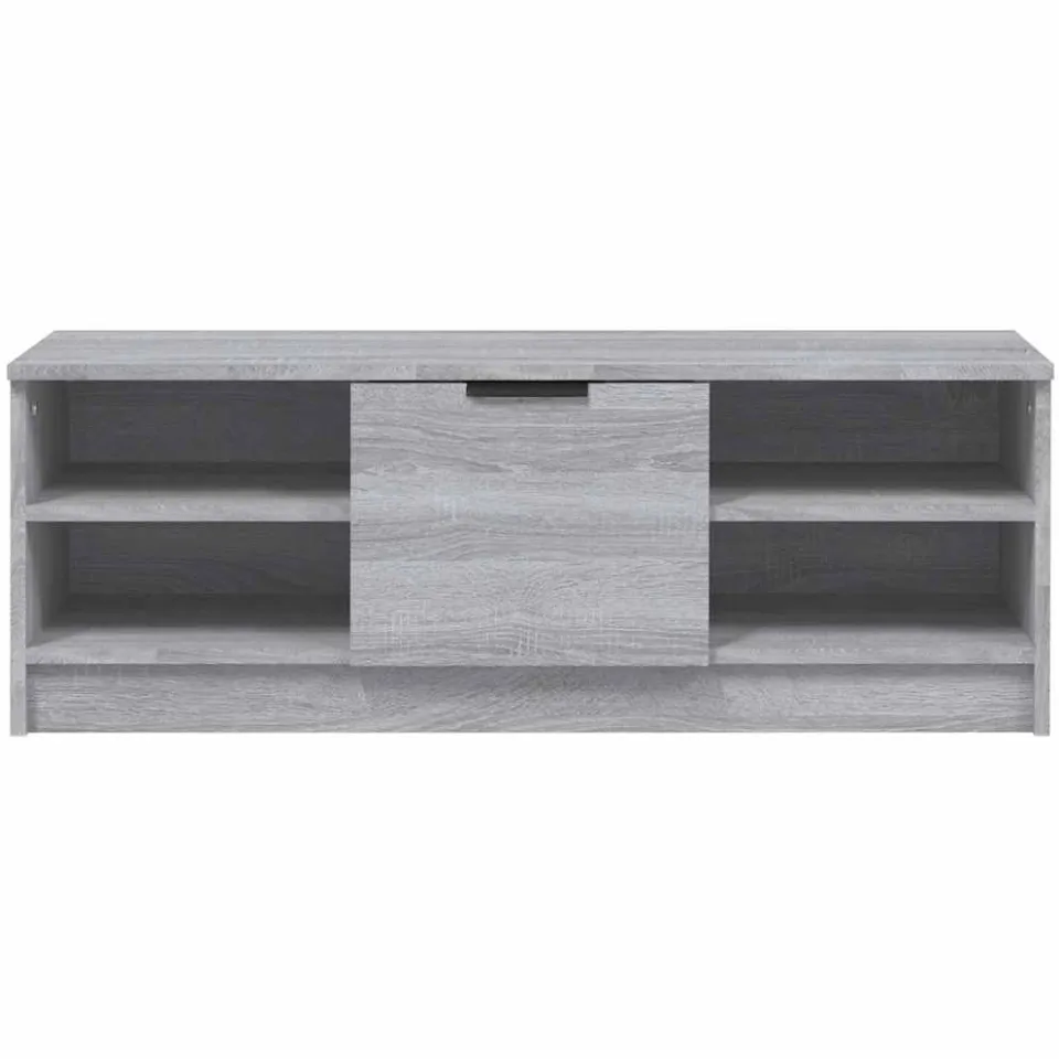 vidaXL Tv-meubel 102x35,5x36,5 cm bewerkt hout grijs sonoma eikenkleur, foto 4