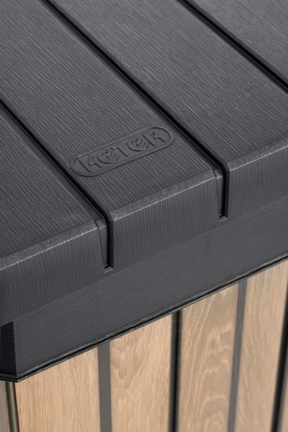 Keter Venetian opbergbox 570L bruin, foto 7