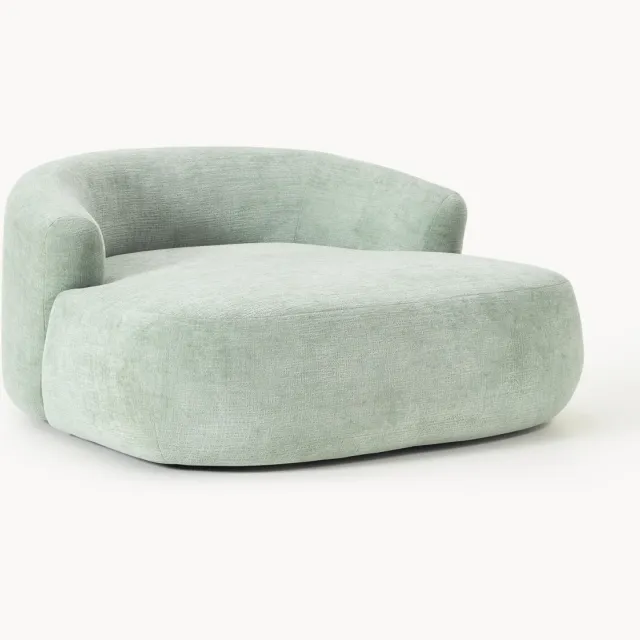 Westwing Collection XL loungefauteuil Sofia Lichtgroen