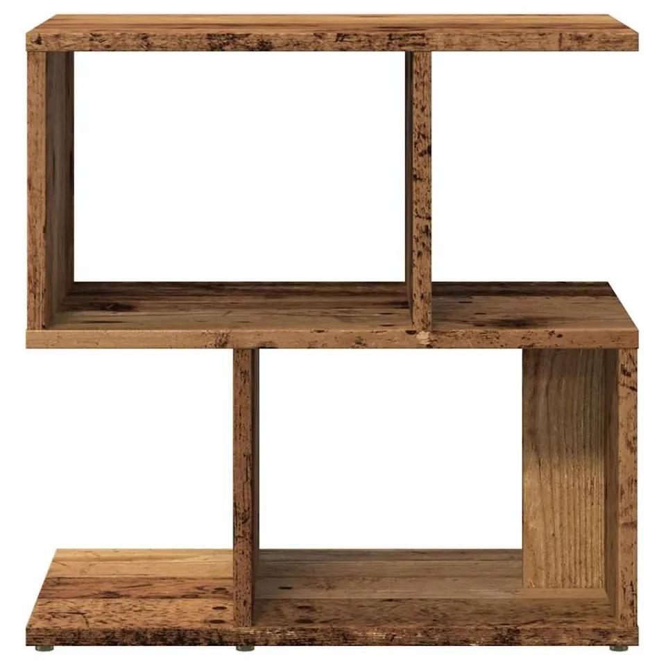 vidaXL Nachtkastje 50x30x51,5 cm bewerkt hout oud houtkleurig bruin, foto 4