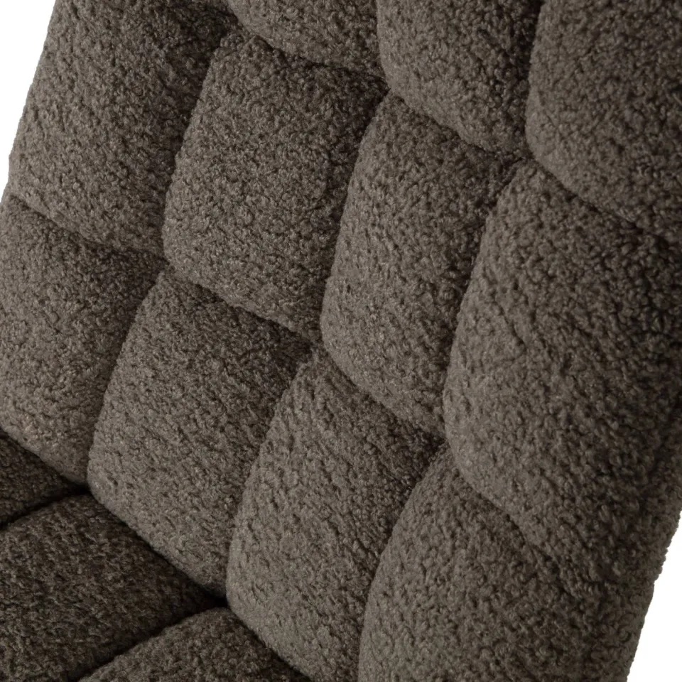 WOOOD Job Draaifauteuil - Teddy - Groen - 101x70x85, foto 6