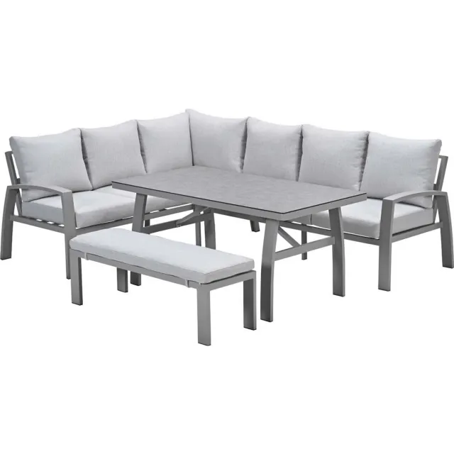 Garden Impressions Cameron lounge dining set 4-delig links - valley sand