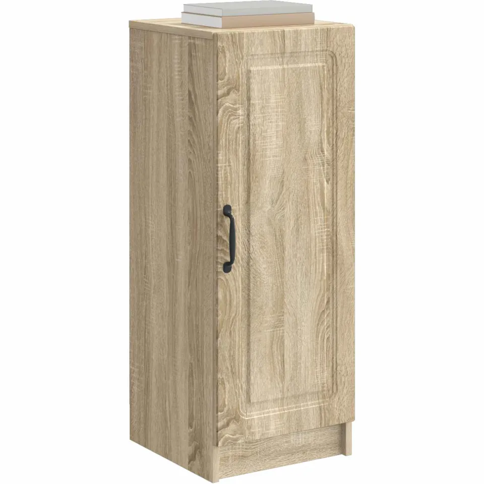 vidaXL Dressoir Sonoma Eiken 33 x 34,5 x 87 cm Bewerkt hout Bruin