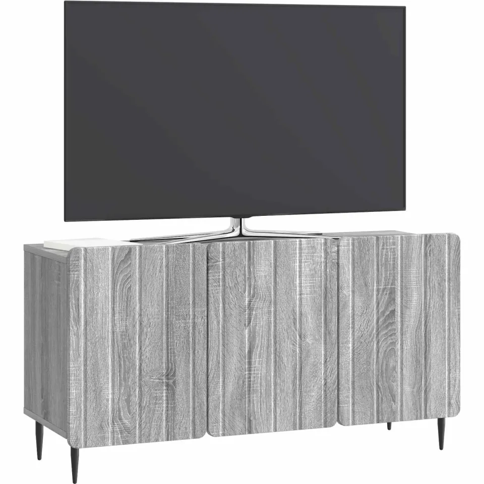 vidaXL TV-kast 99 x 34,5 x 52 cm Grijs sonoma Bewerkt hout