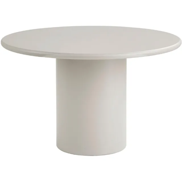 Nest of Nora Ronde eettafel Inka - Ø120 x 75 cm - MDF - Offwhite / Sand - Scandinavisch Beige