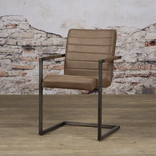 sidd Rocca armchair - Bull brown