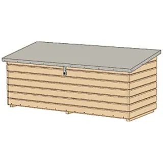 WEKA Kussenbox 360 - Hout - Geïmpregneerd - 191x88x32cm