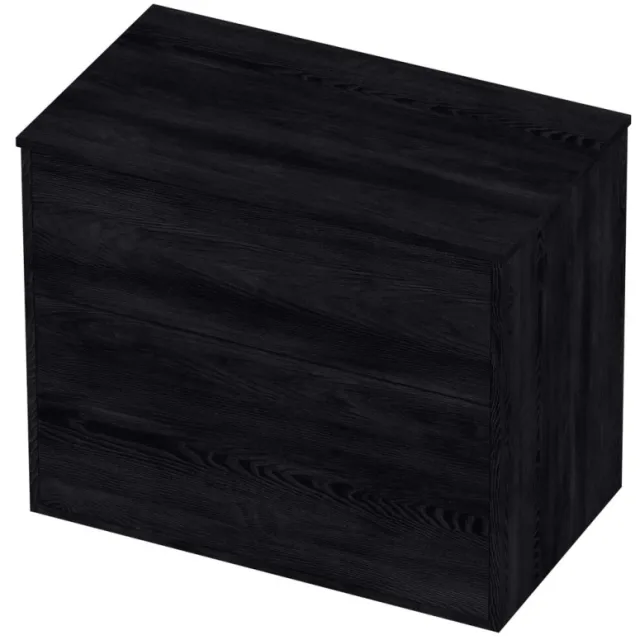 Proline Deck Badmeubelset Voor Grepen Asymmetrisch Kader 80x46x67 cm Black Oak Eiken