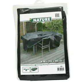 Nature Beschermhoes Voor Tuinmeubelset Pe 100 G/m² Antraciet 90x325x205cm, foto 2