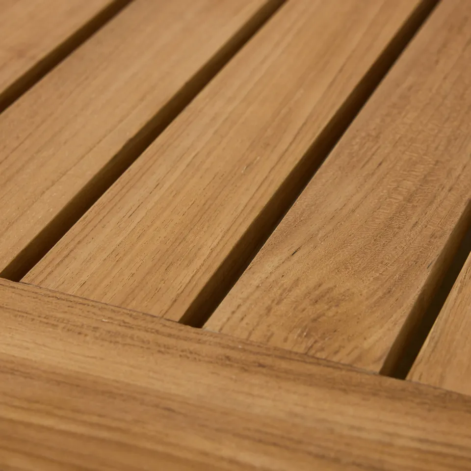 HKLIVING hocker outdoor teak (stracciatella), foto 5