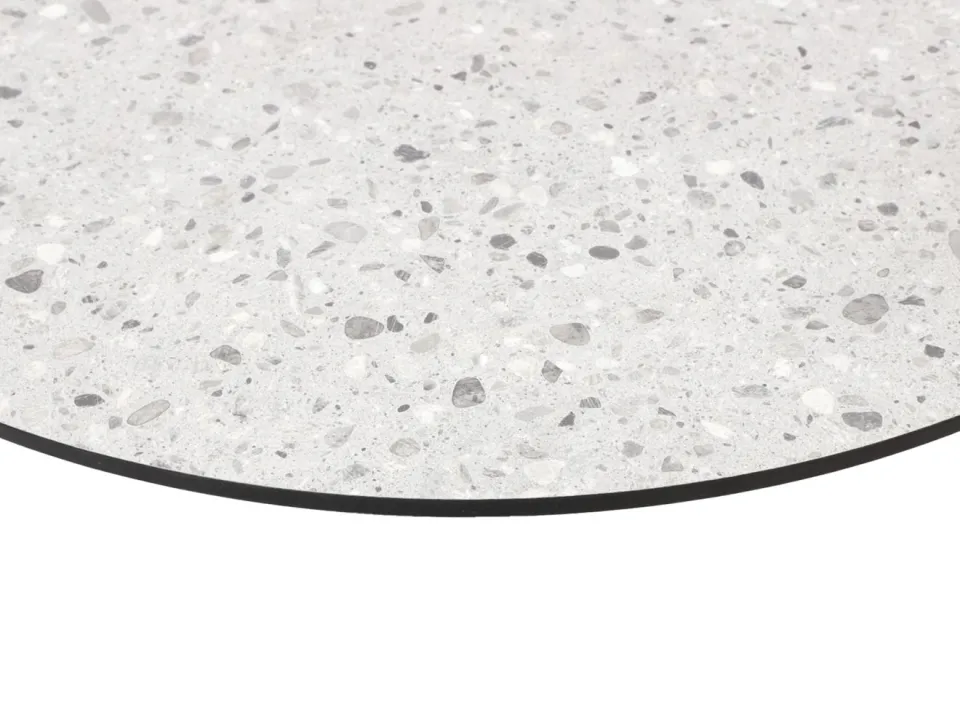 Bellagio tuinmeubelen Bellagio Canzo klaptafel ø80cm (h:73cm) wit, foto 5