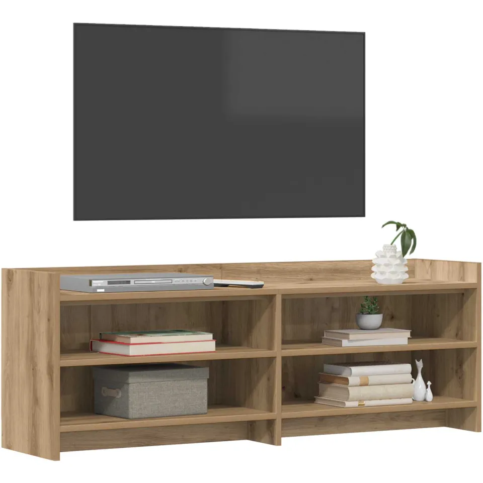 vidaXL TV-kast 135 x 33 x 47 cm Artisanaal eiken, foto 3