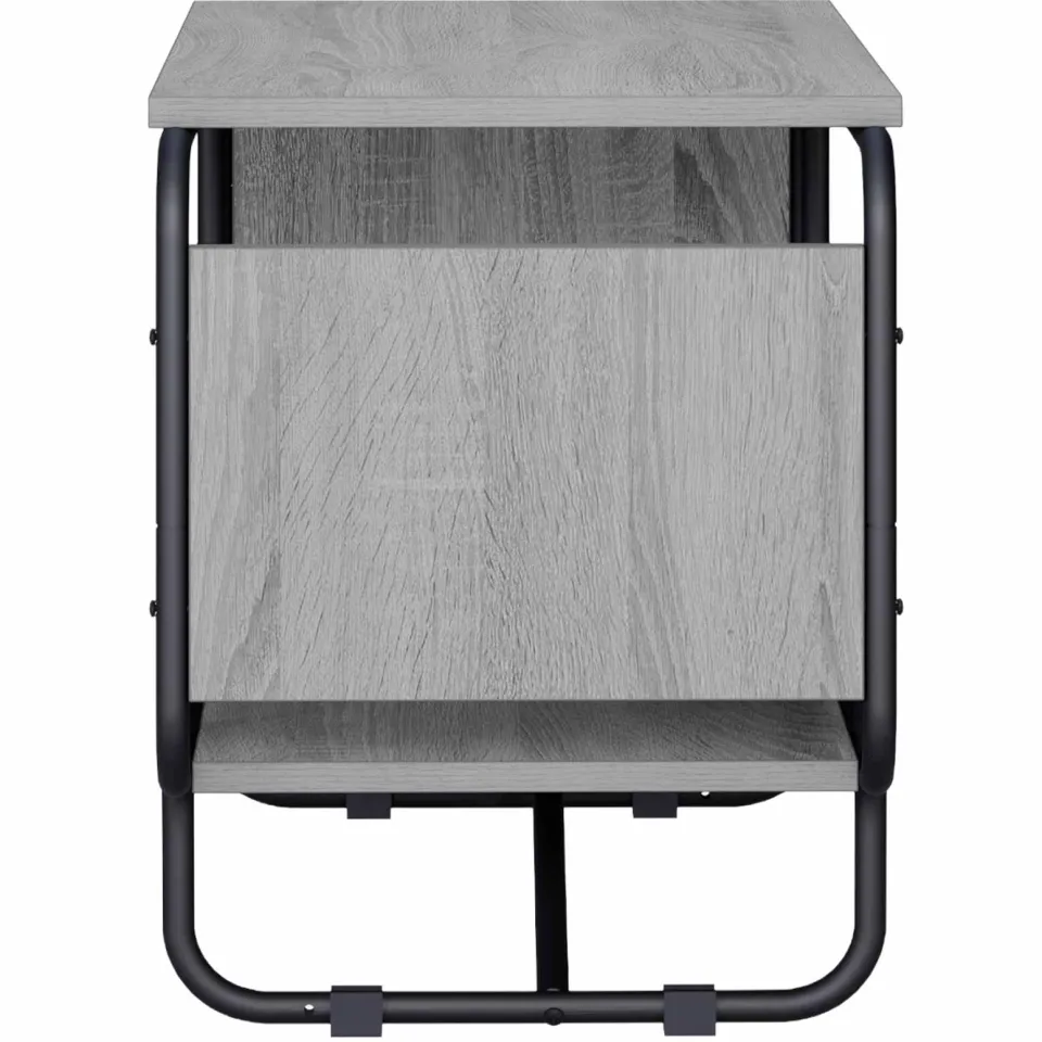 vidaXL TV-standaard 80 x 36 x 45 cm Grijs Sonoma, foto 4