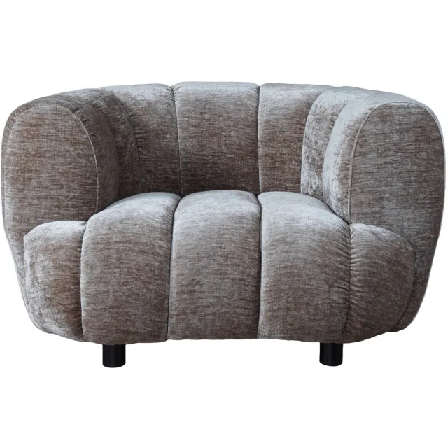 Home67 Fauteuil Logan Taupe